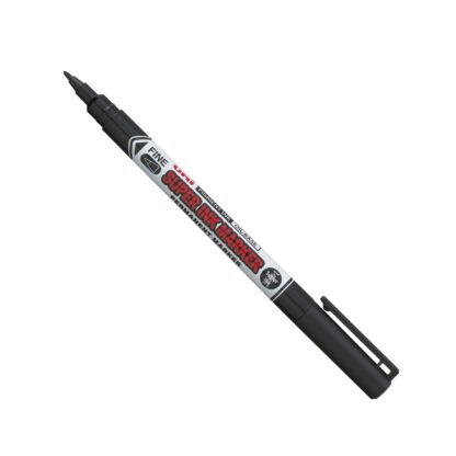 Super Ink Perm Marker B/Tip BK PK12
