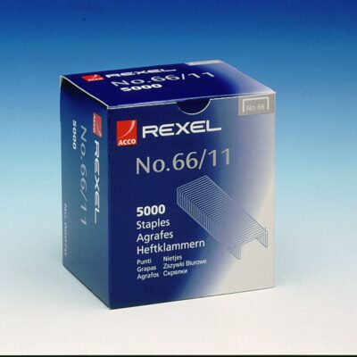 Rexel No.66 Staples 11mm PK5000