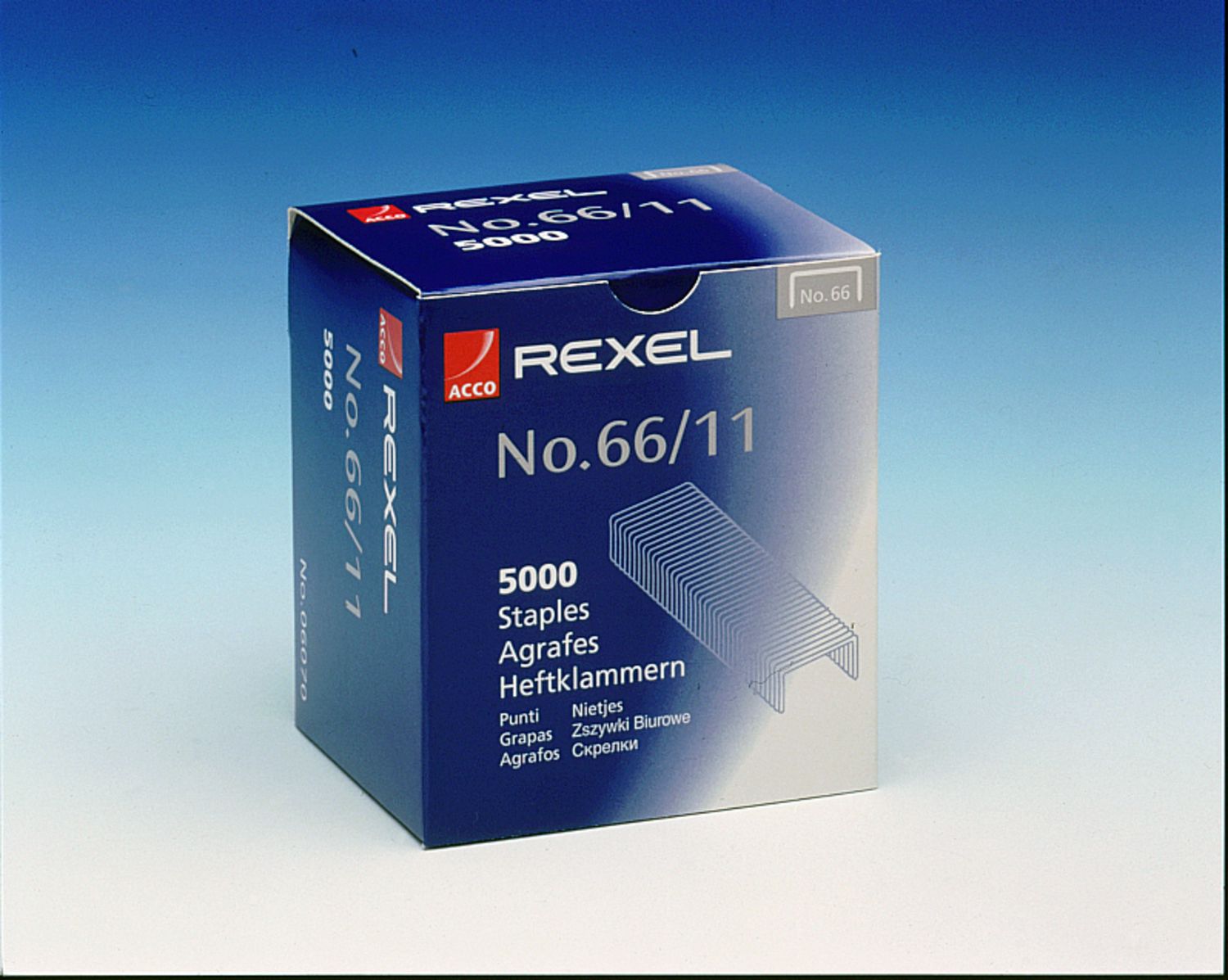 Rexel No.66 Staples 11mm PK5000