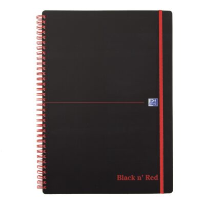 BnR A4 Wirebound PP Covered Notebook PK5