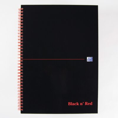 BnR Nbook Wirebnd A4 H/back AZ Rld 140P