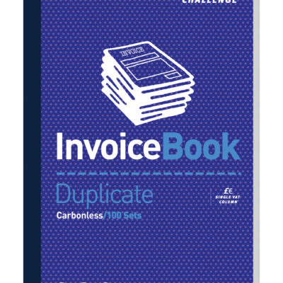Chall Dup Invoice Bk With VAT 100Set PK5