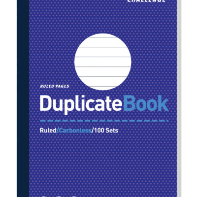 Challenge 210x130mm Duplicate Book PK5