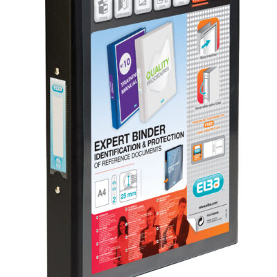 Elba Vision R Binder A4 30mm 2 O-Ring BK