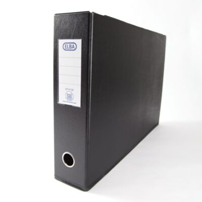 Elba PP Lever Arch File A3 L/S Black PK2