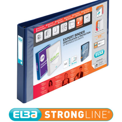 Elba Vision RBinder A3 LS 30mm 4DRing BL