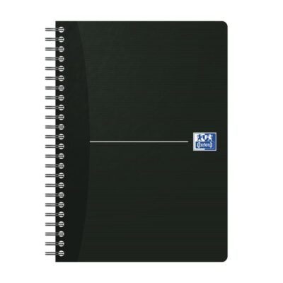 Oxford Nbook A5 Sft Crd Wbnd 180P BK PK5