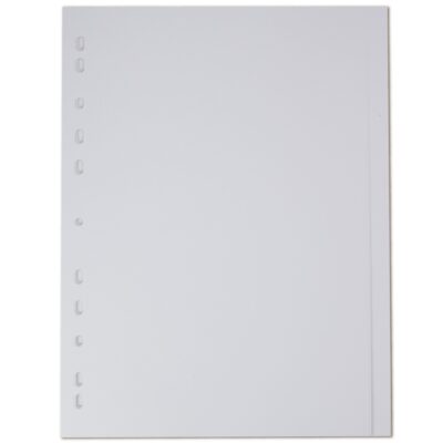 Elba Divider A4 White Cd 10 Part 160gsm