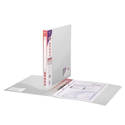 Ring Binder 2Ring A4 CLR PK10