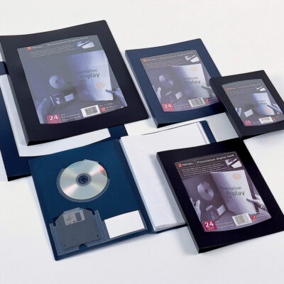 Rx Clearview Display Book 24 Pkts A4 BK