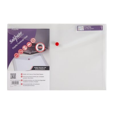 Polyfile Wallet F/S CLR PK5