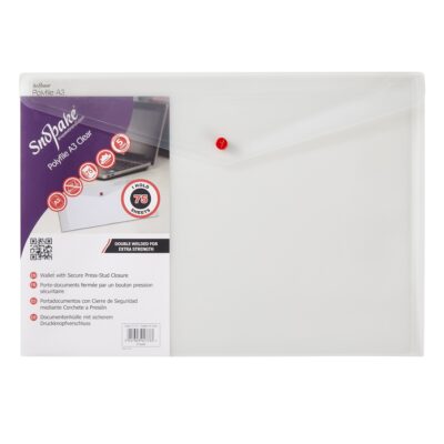 Polyfile Wallet A3 CLR PK5
