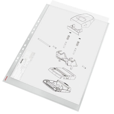 Esselte Pocket Standard PP 85Mi A3 PK10