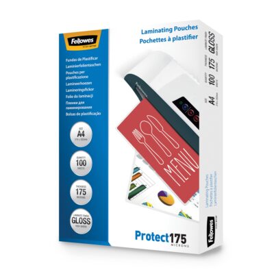 Laminating Pouch A4 2x175 micron (PK100)