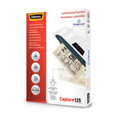 Laminating Pouch A4 2x125 micron (PK100)