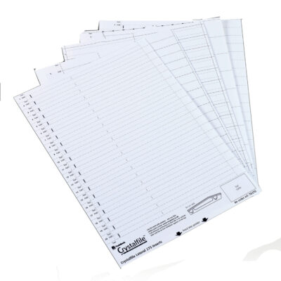 Rexel Crystalfile Link Inserts PK45