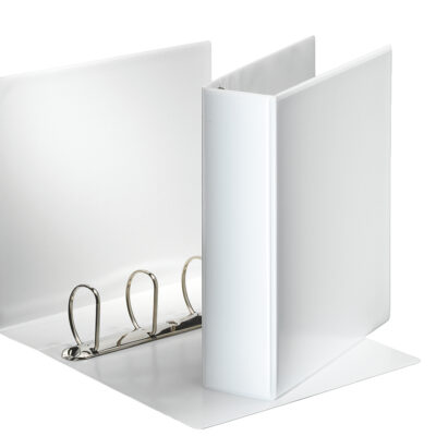 Ess Pres Binder A4 60mm 4D WH PK10