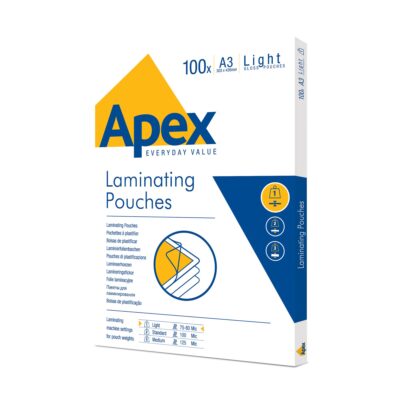 ValueX Laminating Pouch A3 2x75mic PK100