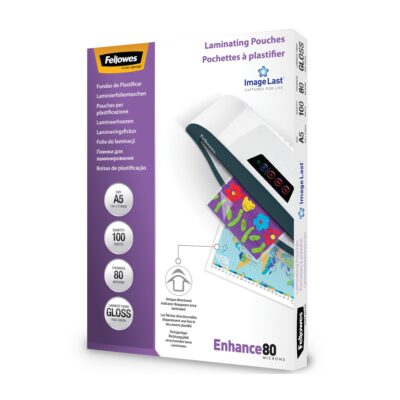 Laminating Pouch A5 2x80 micron (PK100)