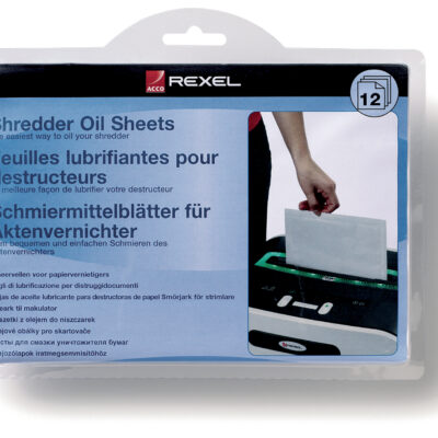 Rexel Shredder Oil Sheets (PK12)