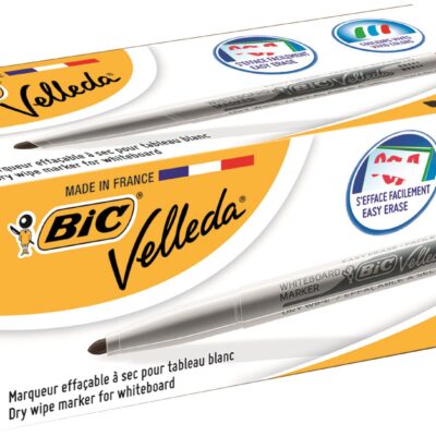 Bic Velleda Marker 1741 BK PK12
