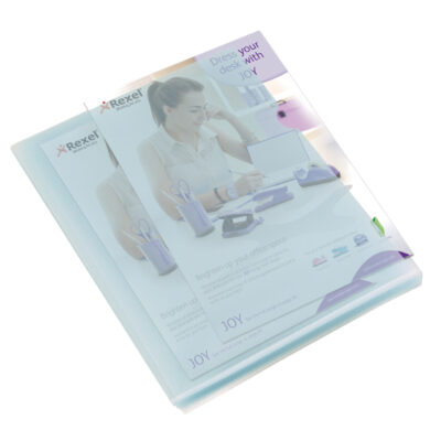 Rexel Budget Cut Flush Folders CLR PK100