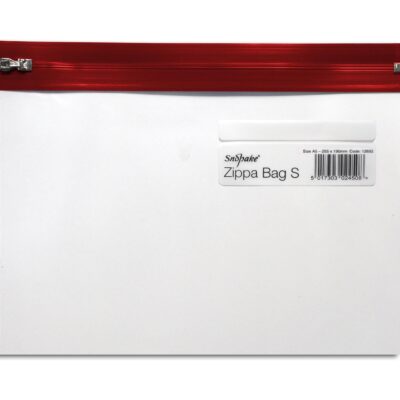 Snopake Zippa Bag A5 RD PK25