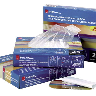Rexel Shredder Waste Sacks AS3000 PK100