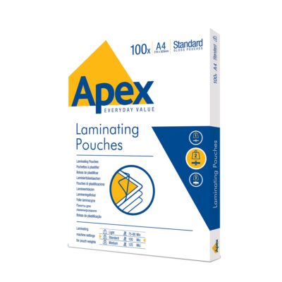 ValueX Laminating Pouch A4 2x100micPK100