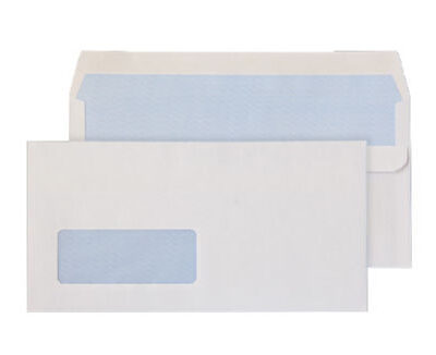 Wallet White SS Win DL 90gsm PK50