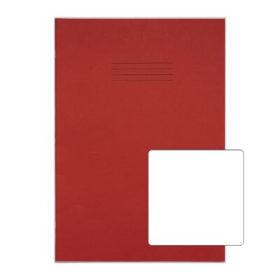 Rhino Ex Book A4+ 80P Plain RD PK50