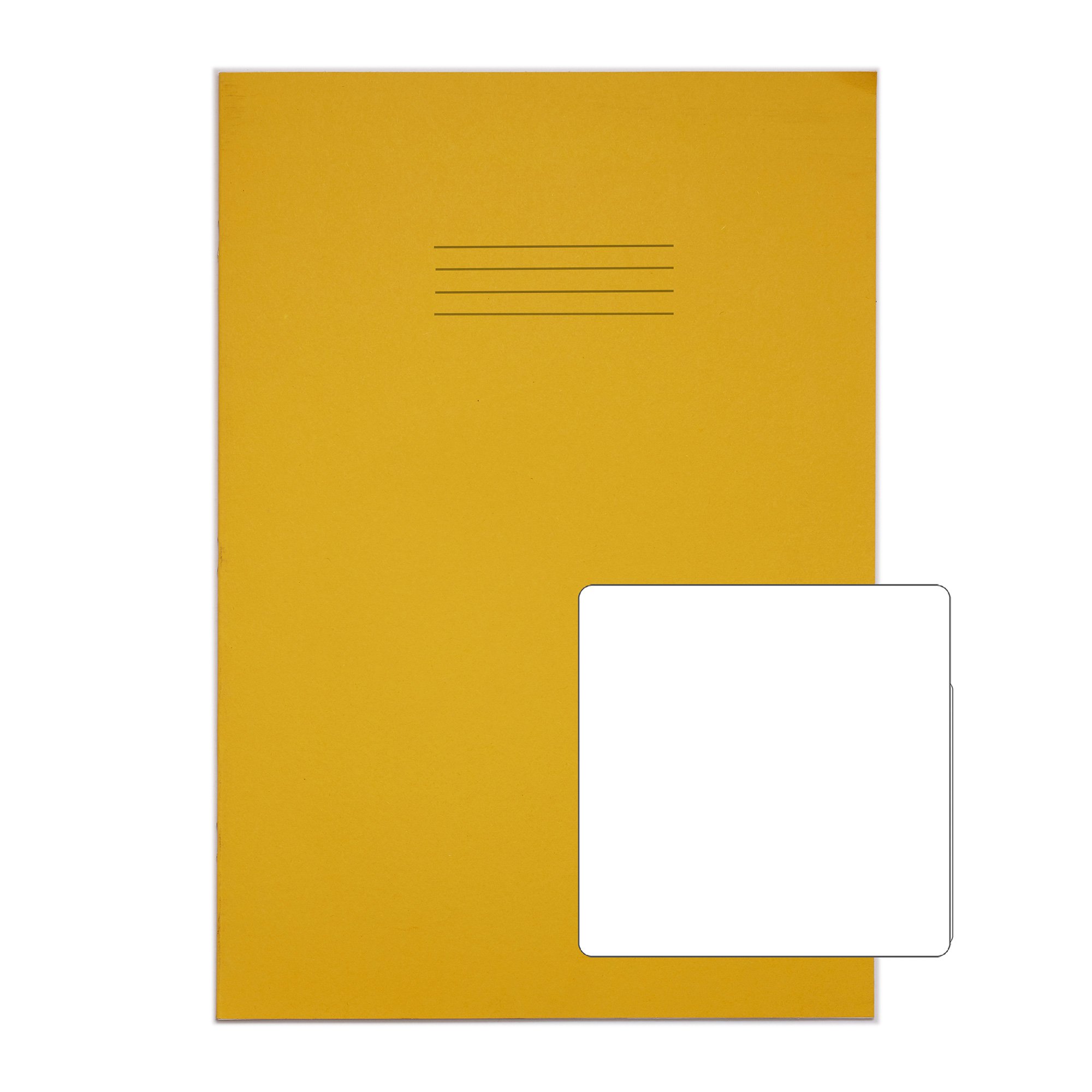Rhino Ex Book A4+ 80P Plain YW PK50