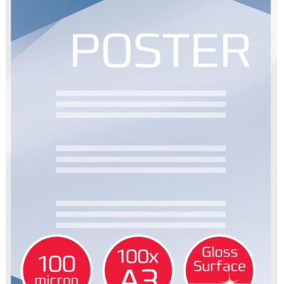 GBC Laminating Pouch A3 2x100 mic PK100