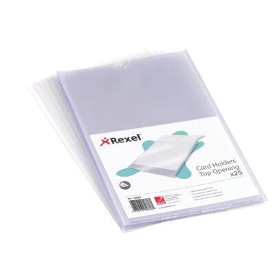 Rexel Cardholder A5 PVC PK25