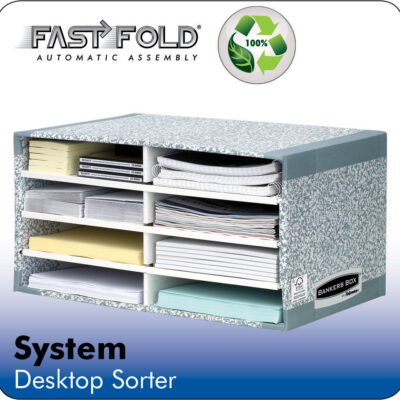 System Desk Top Sorter Grey PK5