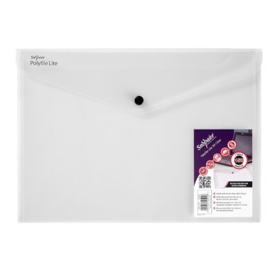 Snopake Polyfile Wallet A4 CLR PK5