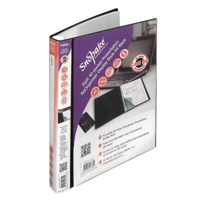 40pkt Organiser Display Book A4 BK