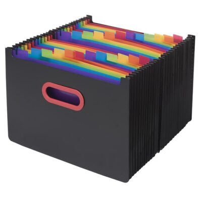 Rnbw And Bk A4 24 Part Desk Expandr