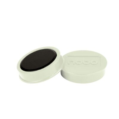 Nobo Whiteboard Magnets 38mm White PK10
