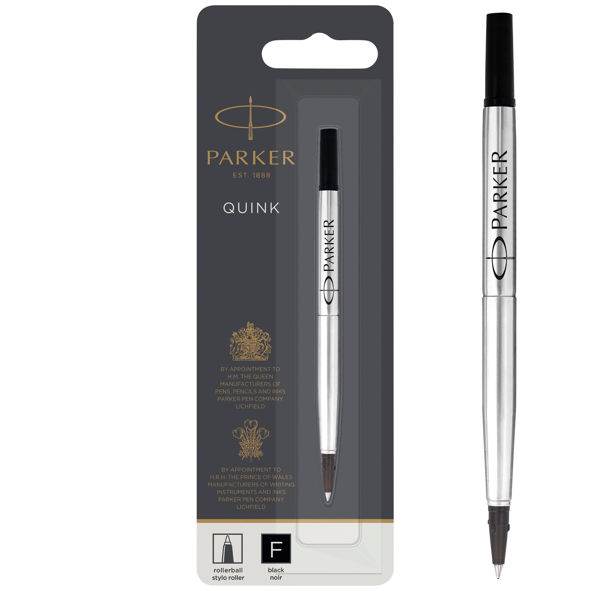 Parker Roller Ball refill Fine BK