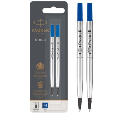 Parker Quink Rollerball BL Refill PK2