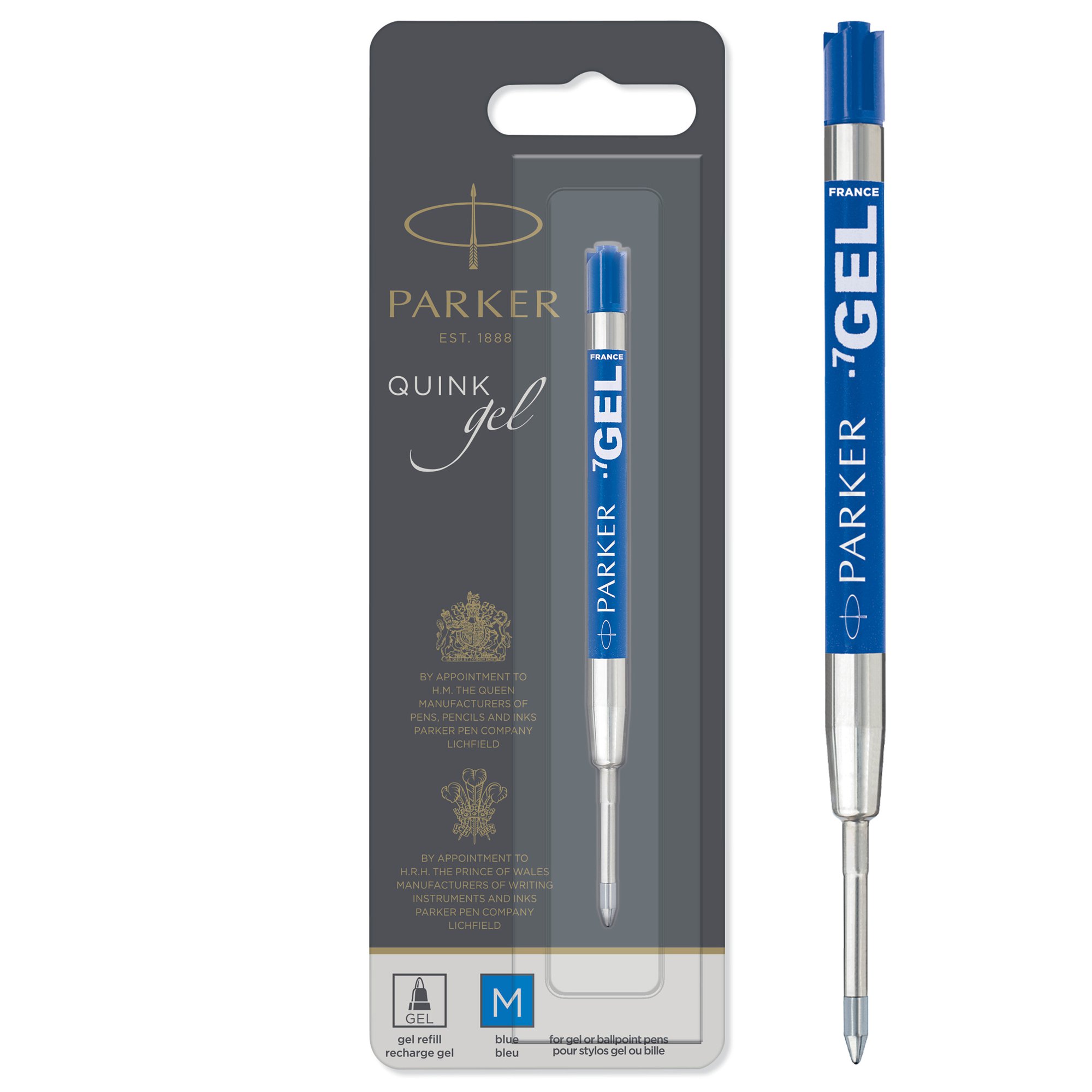 Quink Gel refill Med BL PK1