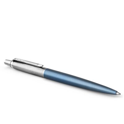 Parker Jotter WBLUE Chrome Trim Pen