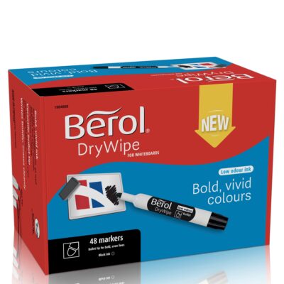 Berol WB Marker BT BK PK48