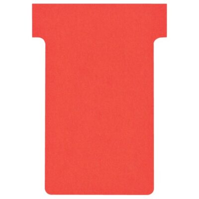 Nobo T-Cards A50 Size 2 RD (PK100)