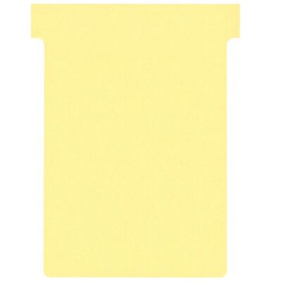 Nobo T-Cards A80 Size 3 YL (PK100)