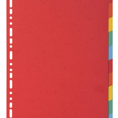 Exacompta Bright A4 Dividers 10 part