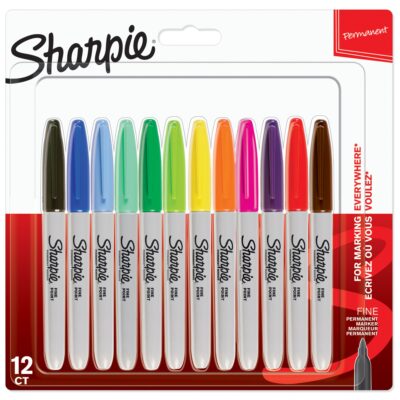Sharpie Permanent Marker Astd PK12