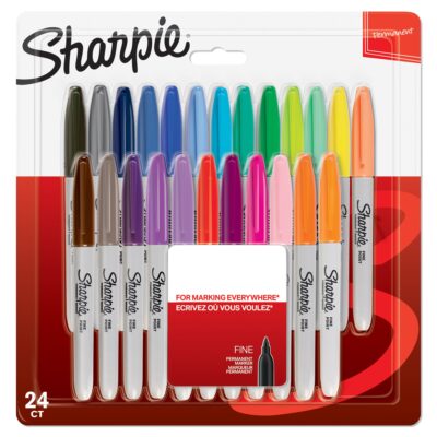 Sharpie Permanent Marker Astd PK24