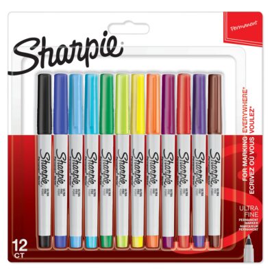 Sharpie Ultra Fine Point ASST PK12